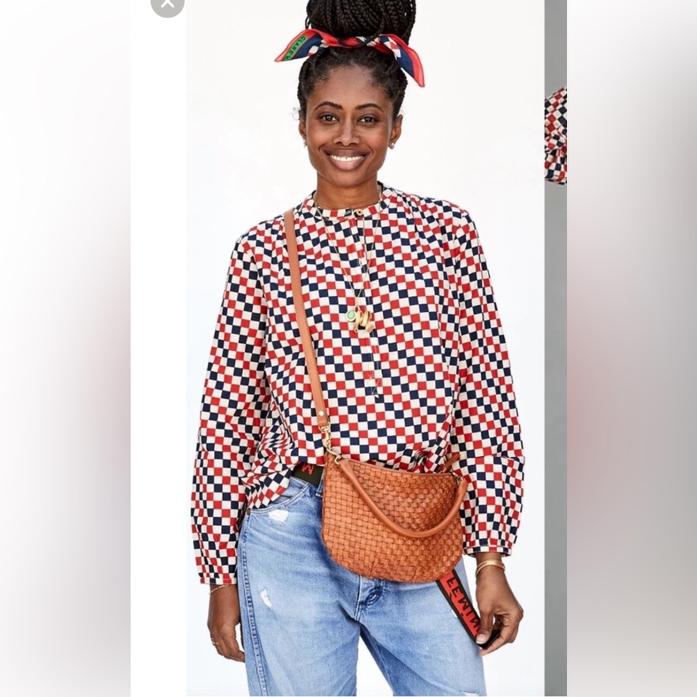 CV St. Martin Classic Checker blouse